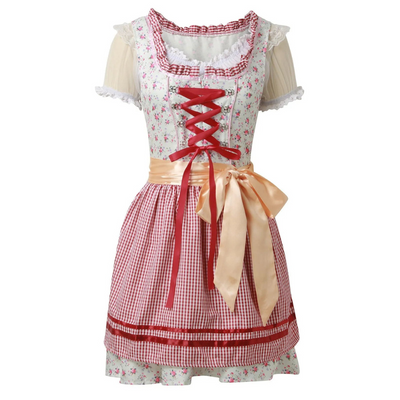 Erikoyen | Damen Charmantes Oktoberfest Dirndl Kleid | 2024