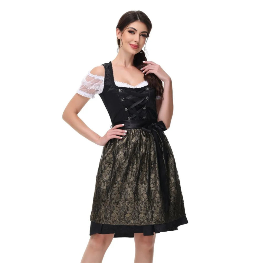 Luzia | Damen Besticktes Oktoberfest Dirndl Kleid | 2024