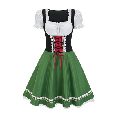 Mariea | Damen Kurze Ärmel Oktoberfest Dirndl Kleid | 2024