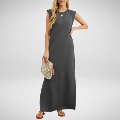 Liliane | Ärmelloses Maxi-Kleid Für Elegante Anlässe