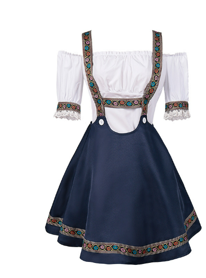 Johana | Damen Charmantes Oktoberfest Dirndl Kleid | 2024