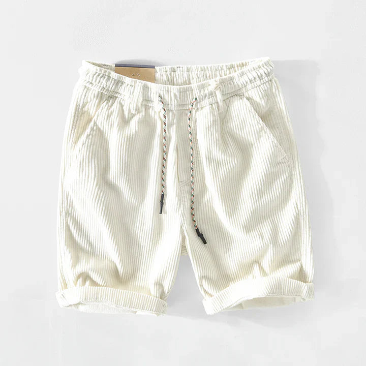 Luftige sommer-cordshorts – entspannter look