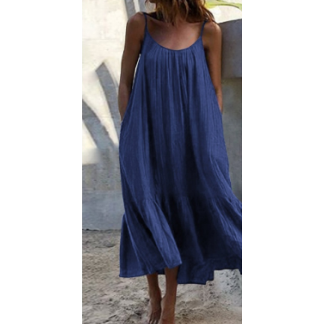 Falcris | Damen Sommer Maxikleid