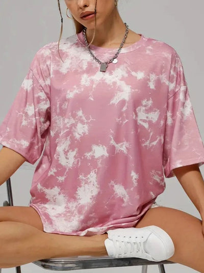 Punk Oversize Tie Dye T-Shirt