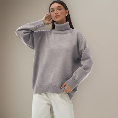 Gretl | Damen Rollkragen Pullover | Warme