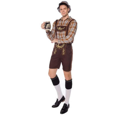 Lothark | Herren Klassisch Oktoberfest Dirndl Trachten Kostüm | 2024