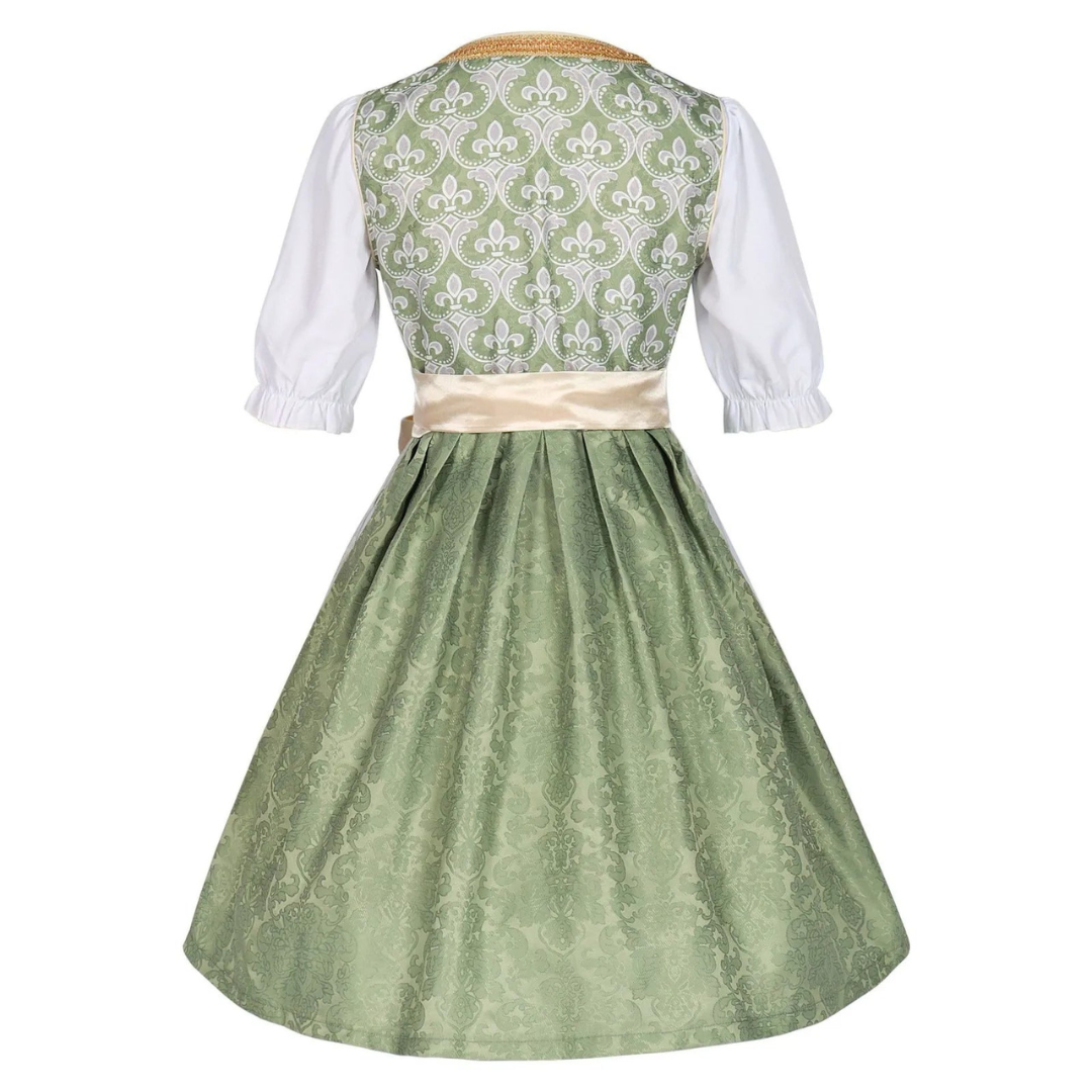 Lioran | Damen Charmant Oktoberfest Dirndl Kleid | 2024