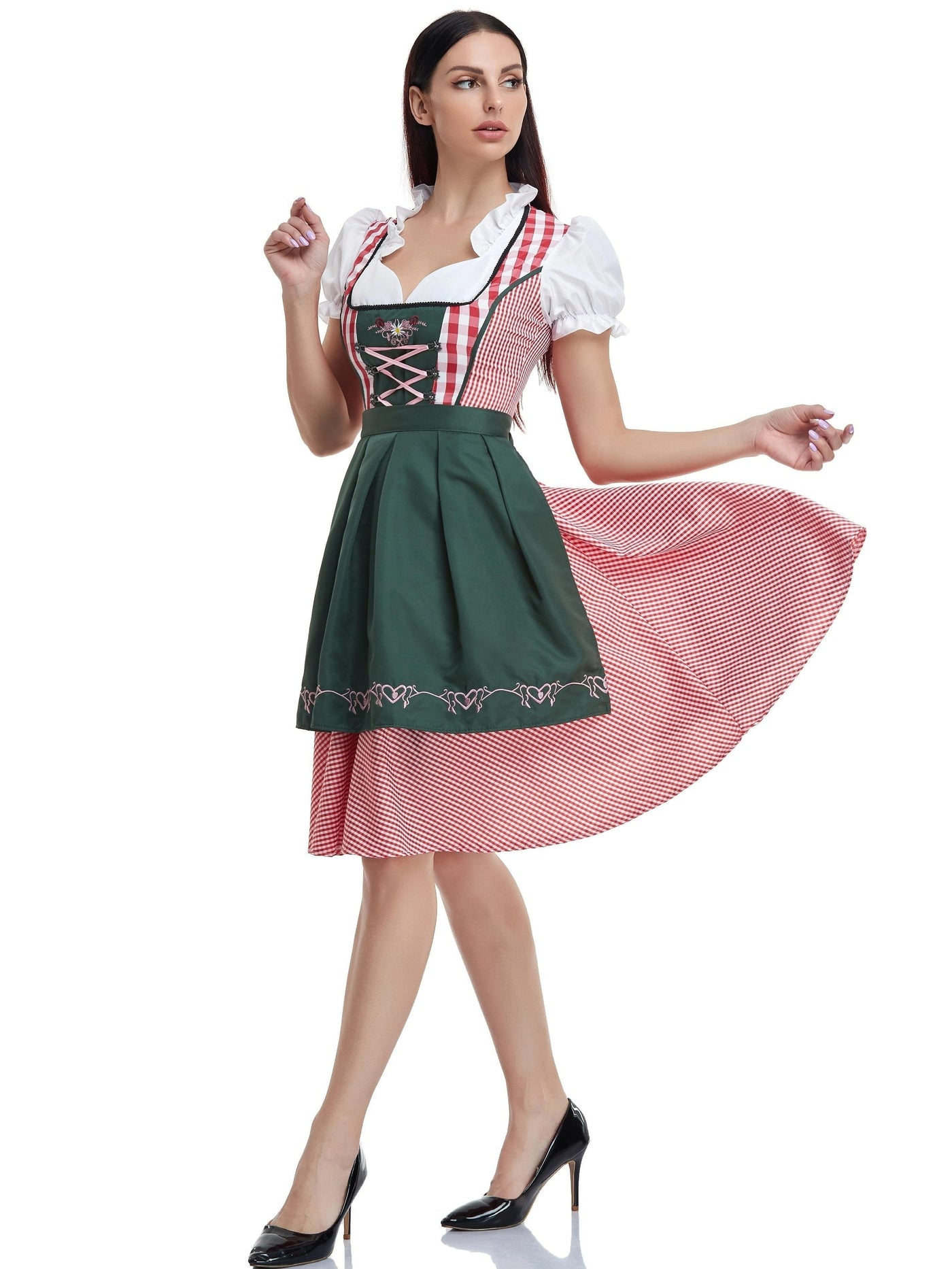 Frauken | Oktoberfest Bier Dirndl Kleid