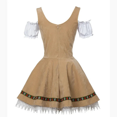 Marleno | Damen Charmantes Oktoberfest Dirndl Kleid | 2024