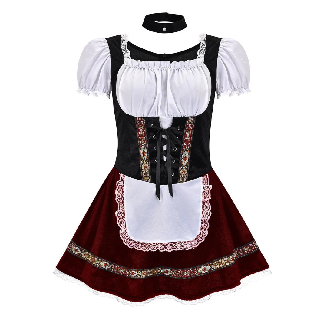 Marleno | Damen Charmantes Oktoberfest Dirndl Kleid | 2024