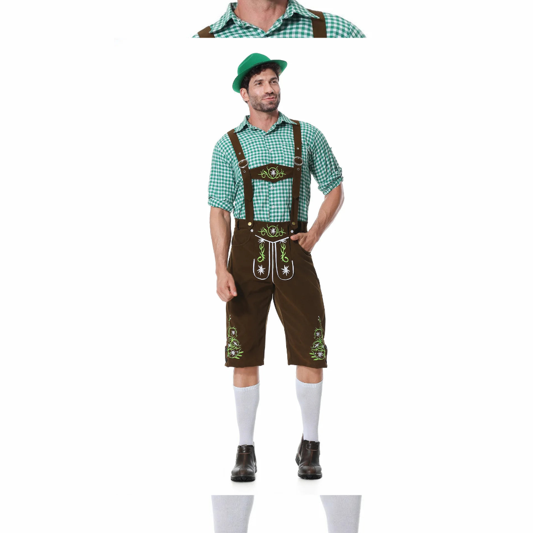 Cyrus | Herren Traditionell Oktoberfest Dirndl Tracht Kostüm | 2024