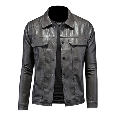 Andri | Modische Lederjacke für Männer – Stilvolle Herrenjacke