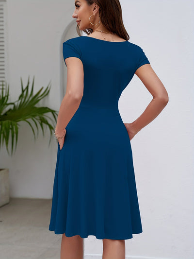 Hedwigil | Stilvolles Kleid für Damen | Blau