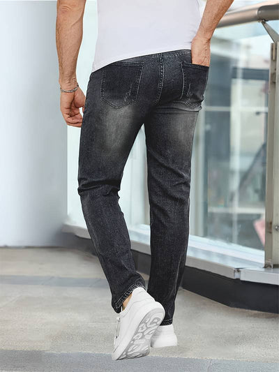 Jacob – lässige jeans mit mittlerem stretchanteil für herren