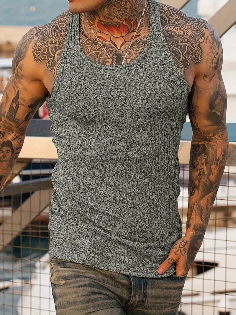 Gabriel – atmungsaktives lässiges tanktop für herren