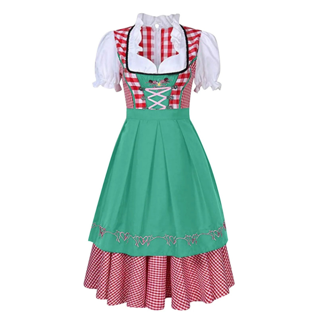 Katia | Damen Lebendig Oktoberfest Dirndl Kleid | 2024