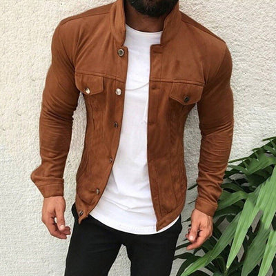 Dario | Hochwertige Slim Fit-Jacke für Herren mit Brusttaschen