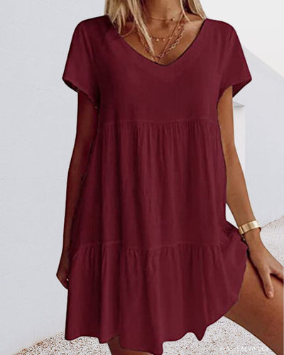 Carmi | Lässiges Kurzarmkleid für Damen