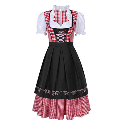 Katia | Damen Lebendig Oktoberfest Dirndl Kleid | 2024