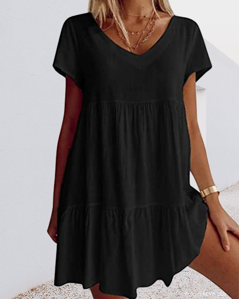 Carmi | Lässiges Kurzarmkleid für Damen