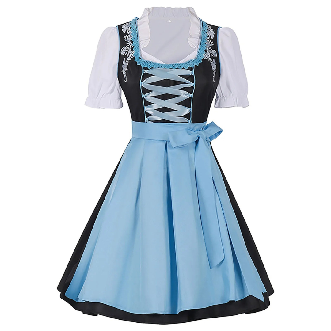 Neriam | Damen Festliches Oktoberfest Dirndl Kleid | 2024