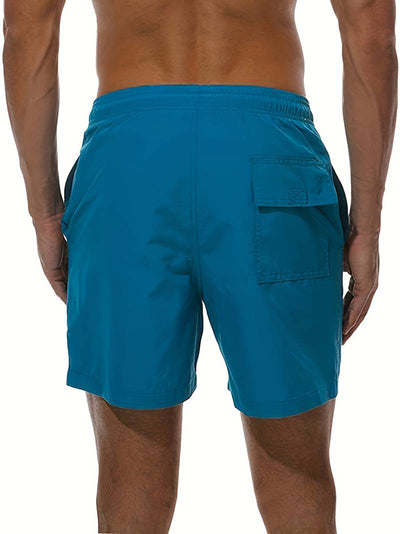 James – lässige badeshorts mit mesh-futter