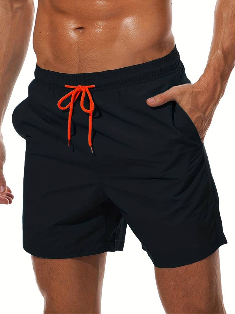 James – lässige badeshorts mit mesh-futter