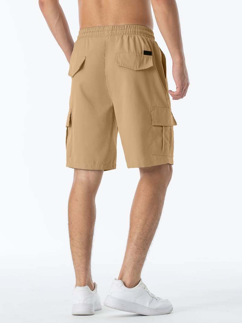 Matthew – cargo-shorts mit kordelzug im klassischen design