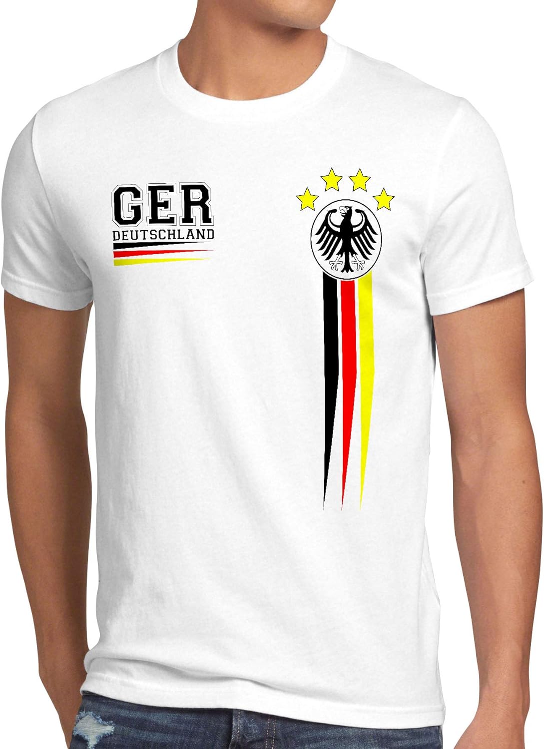 Ebbe | Deutschland Euro 2024 Herren Fussball T-Shirt