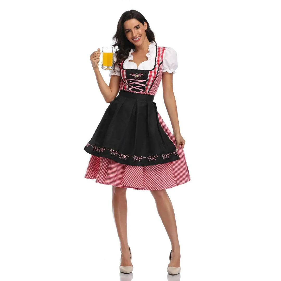 Roxanen | Damen Charmant Oktoberfest Dirndl Kleid | 2024