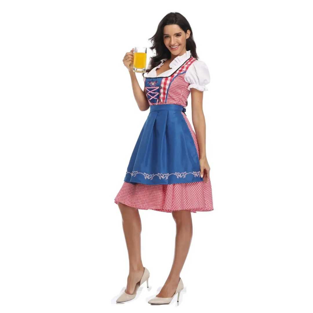 Roxanen | Damen Charmant Oktoberfest Dirndl Kleid | 2024