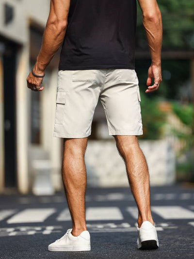 Jamie – lässige cargo-shorts mit taschen für herren