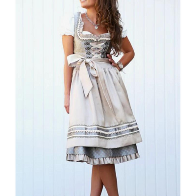 Jille | Damen Klassisches Oktoberfest Dirndl Kleid | 2024