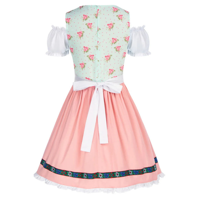 Erikana | Damen Rüschen Oktoberfest Dirndl Kleid | 2024