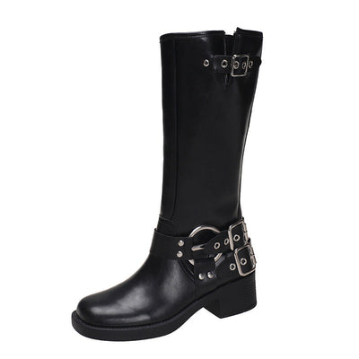 Tatianan | Damen Geschnallt Stiefel | Winter