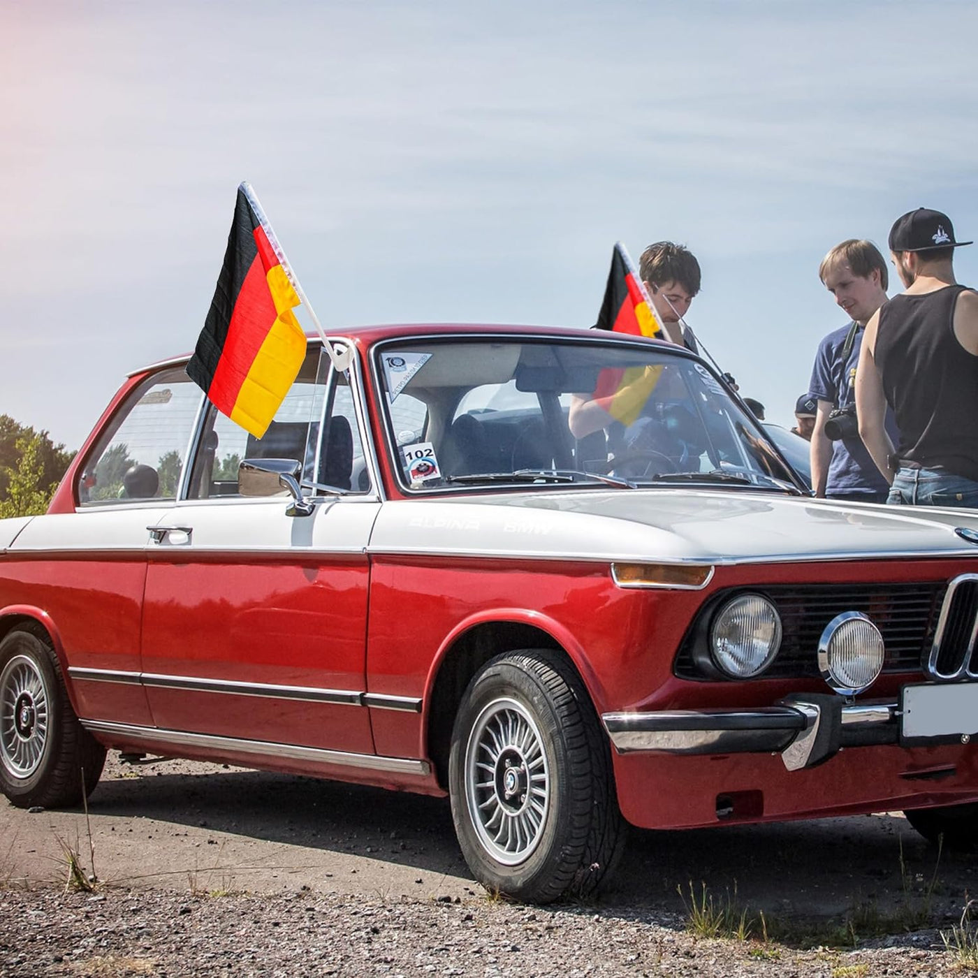 Cedrica | Deutschland Flagge für Das Auto