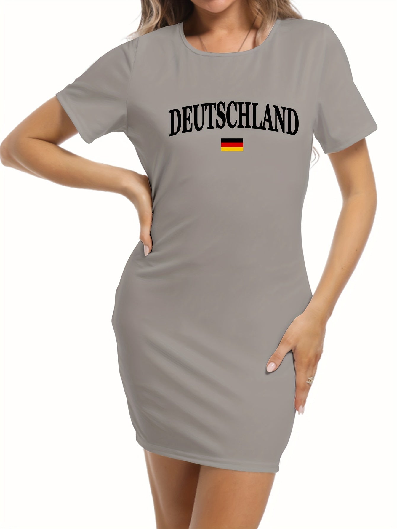 Cordula | Deutschland Euro 2024 Damen Fussball Kleid