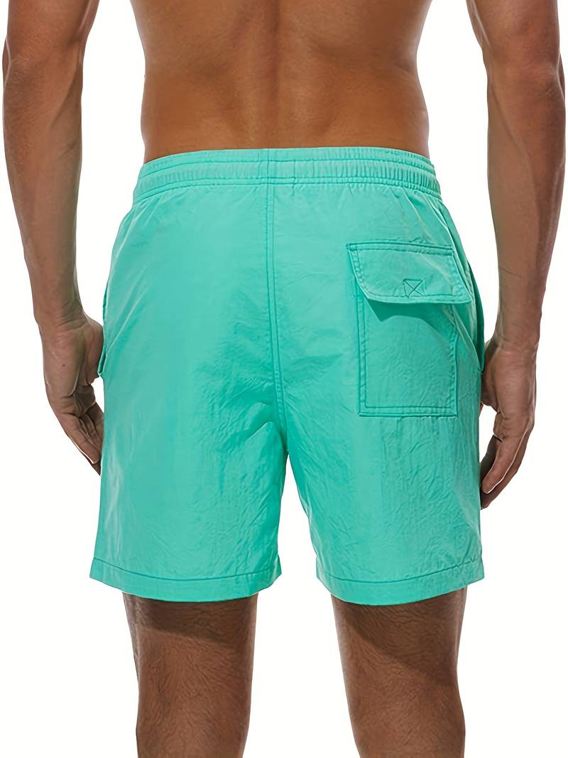 James – lässige badeshorts mit mesh-futter