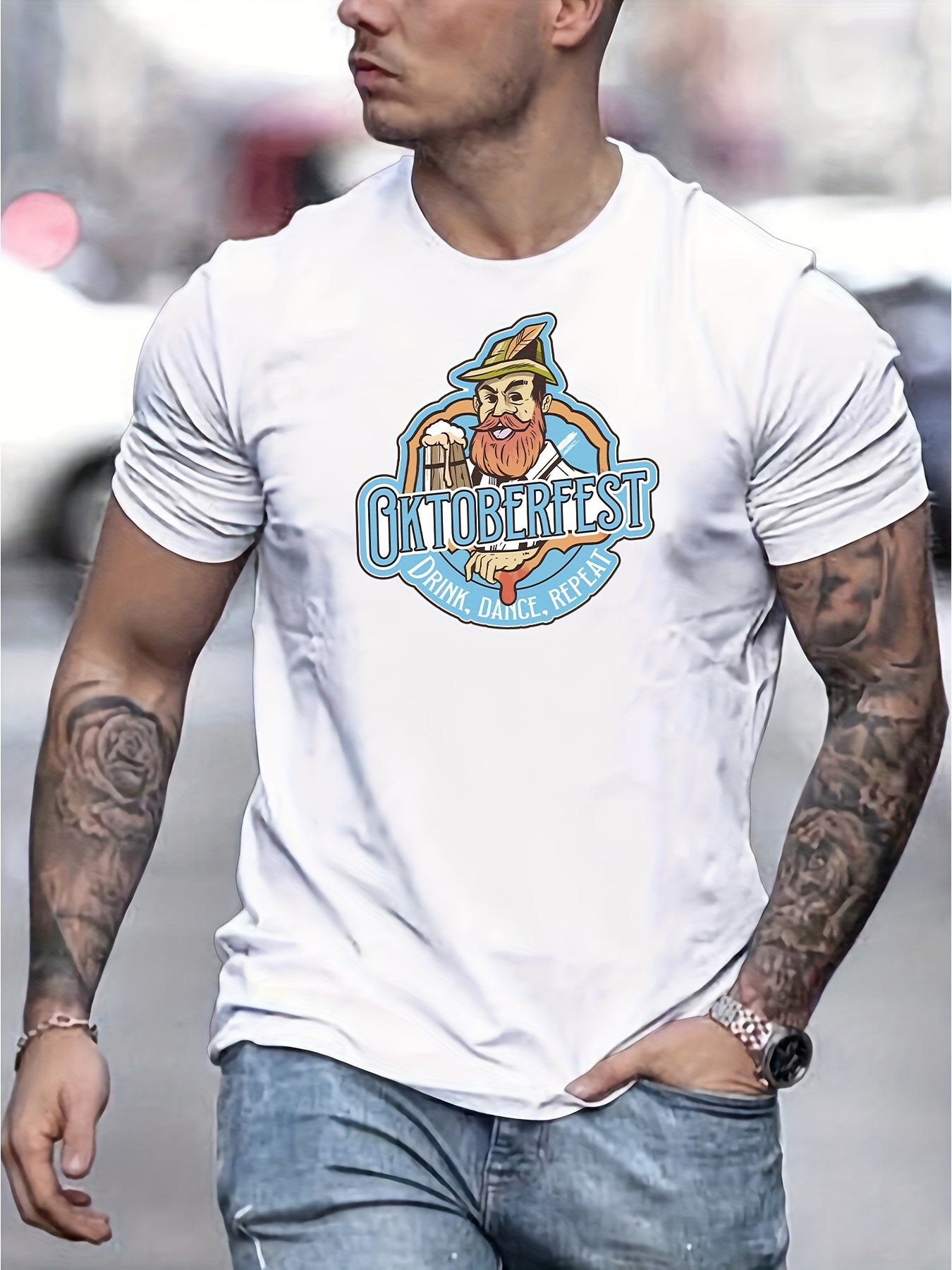 Tablo | T-Shirt für Herren mit Oktoberfest-Print