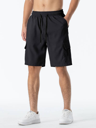 Matthew – cargo-shorts mit kordelzug im klassischen design