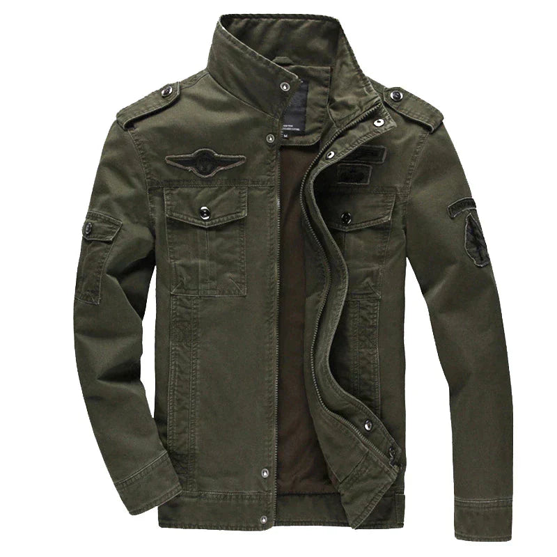 Moritzal | Herren Militär Jacke | Reißverschluß