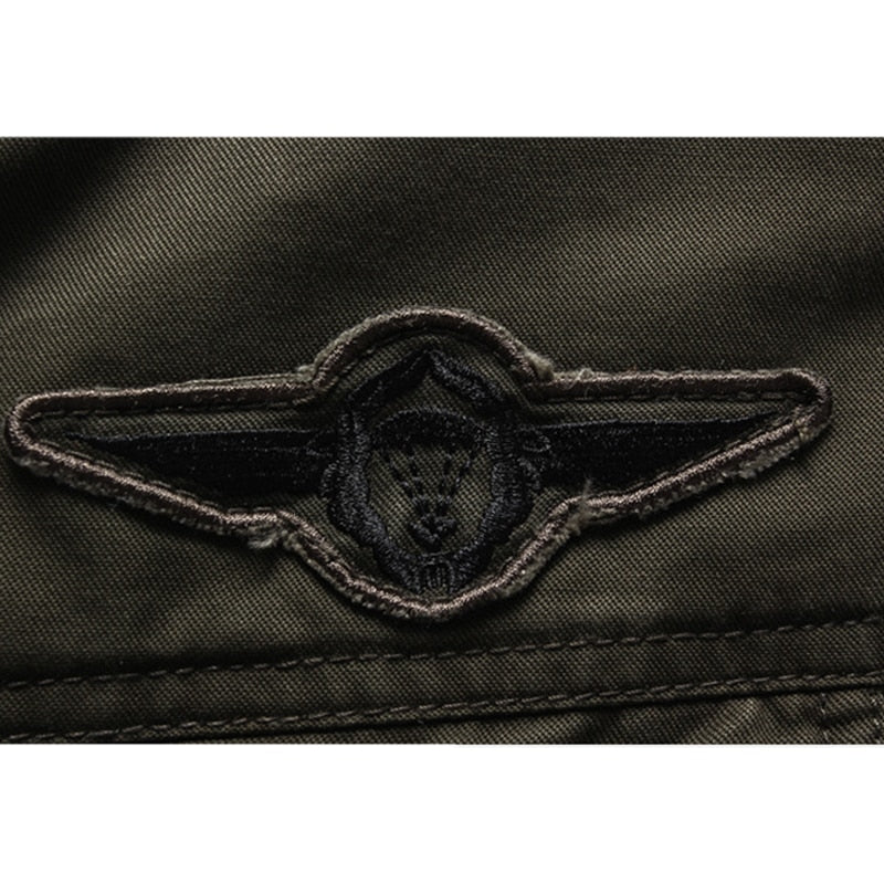 Moritzal | Herren Militär Jacke | Reißverschluß