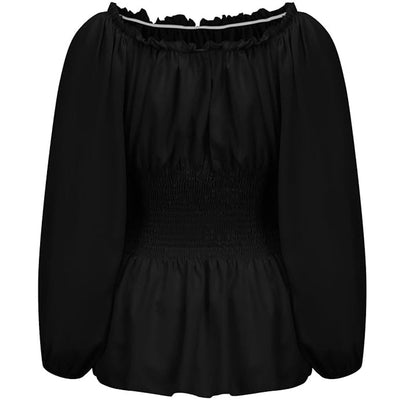 Elegante schulterfreie Bluse für Damen