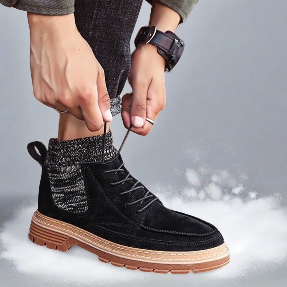 Thaddes | Moderne Winter Herrenschuhe