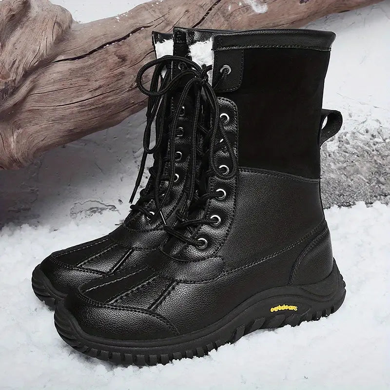 Dreiyana | Damenmode Wasserdichte Schneestiefel – Casual Outdoor, Verdickter