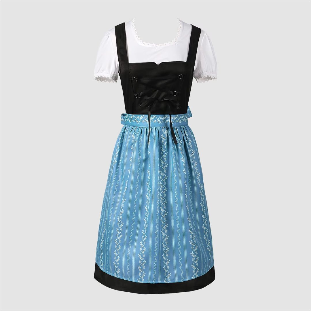 Eulalian | Damen Traditionell Oktoberfest Dirndl Kleid | 2024