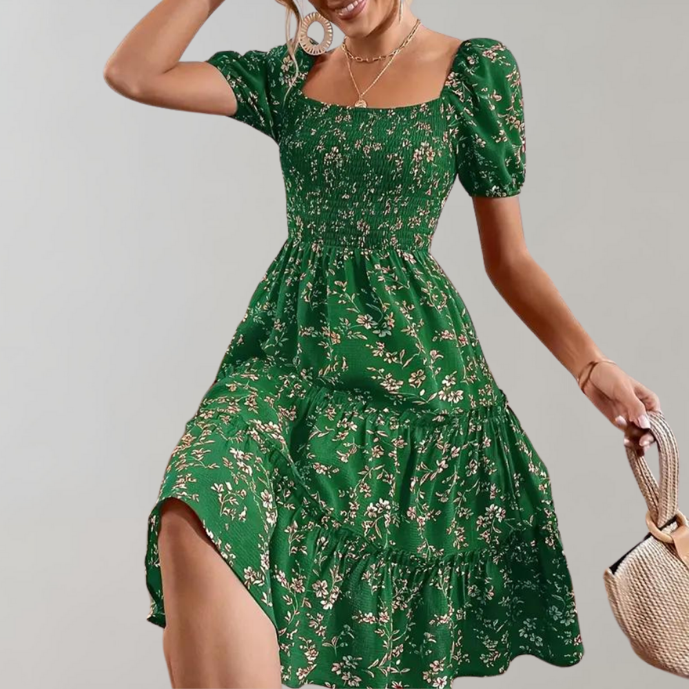 Galinia | Floral Sommer Damen Kleid