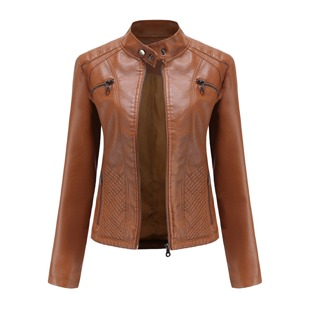 Adriana™ - Stylische Lederjacke [Letzter Tag Rabatt]