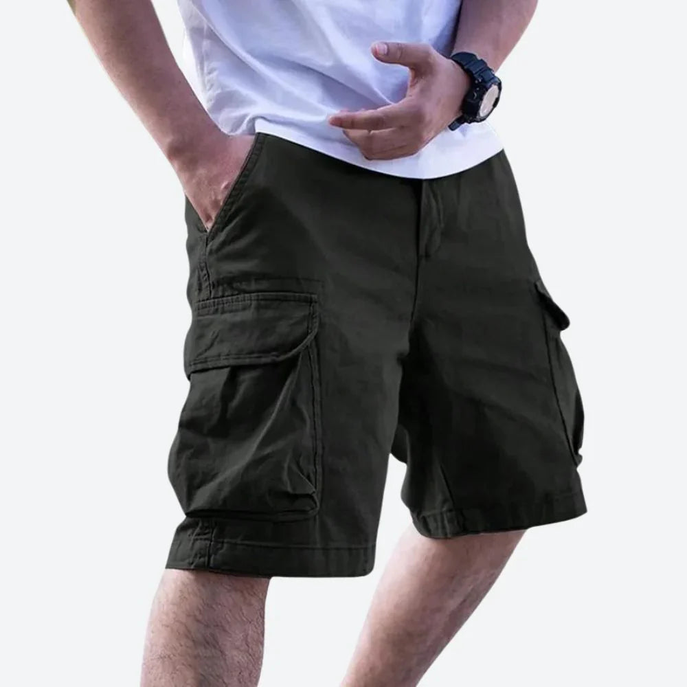 Olsen | Herren Freizeitshorts mit Seitentaschen