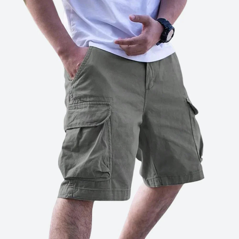 Olsen | Herren Freizeitshorts mit Seitentaschen